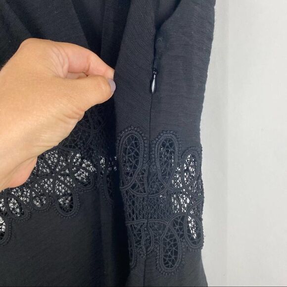 Sandro Lace Midriff Dress - Picture 6 of 11